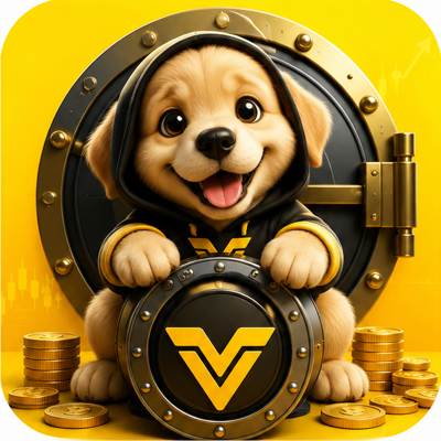 VaultPup guardian dog and vault